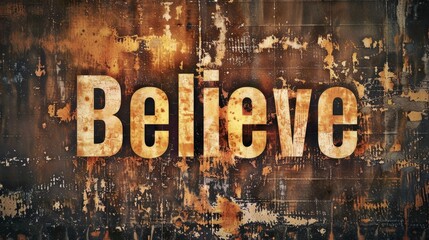 Diffused Lighting Hope and Faith concept art poster.