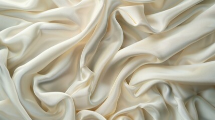 Fototapeta premium Fabric Texture and its Wavy Folds