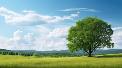 Obraz premium landscape with tree