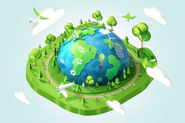 Perfect for projects focused on environmental awareness.