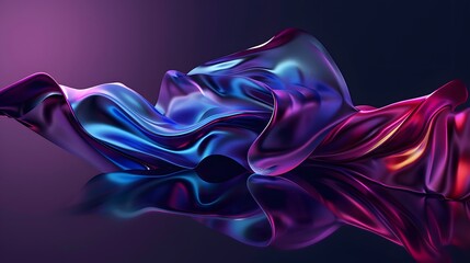 Fototapeta premium Abstract digital shape background