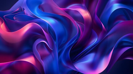 Obraz premium Abstract digital shape background