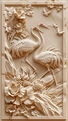 3d animal Wallpaper Background golden art for digital printing wallpaper, mural, custom design wallpaper. AI generated illustration