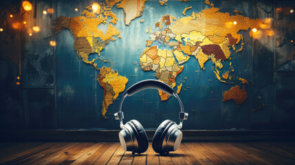 generated illustration of International podcast Day september 30