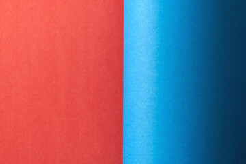 Texture of colored paper. Two empty colored sheets of paper. Abstract texture background