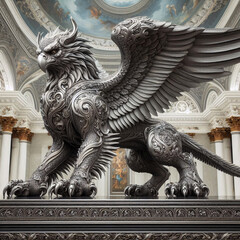Grifo, animal mitológico.