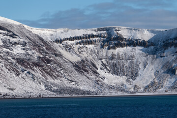 Antarctica lanscape. Untouchable land. Nature. South Pole