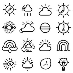 Rain icon, storm icon, weather icon, climate icon, meteorology icon, wind icon, snow icon, moon icon, thunderstorm icon, temperature icon, sun icon, cloud icon, nature icon, sky icon, winter icon,