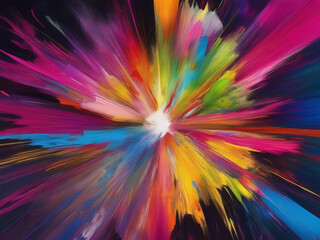 Obraz premium Colour Explosion