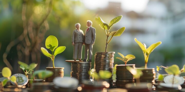 Focus on a retirement plan secured by reliable insurance investments.