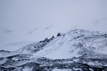 Antarctica lanscape. Untouchable land. Nature. South Pole