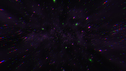 Stars Zoom In Galaxy Loop Background 4K 1:1 16:9 9:16