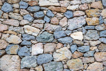 The surface of an old stone wall, perfect for the background.