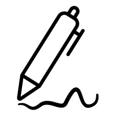 Pen icon. Writing icon. Icon about writing	
