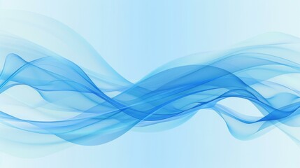 Fototapeta premium Abstract Blue Wave Background, Professional Modern Design Concept