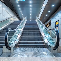 Obraz premium Grab attention in transit. Advertise here for optimal visibility.