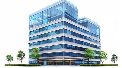Fototapeta premium professional office building clipart