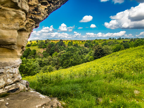 View across Bridestones Moor, North York Moors
