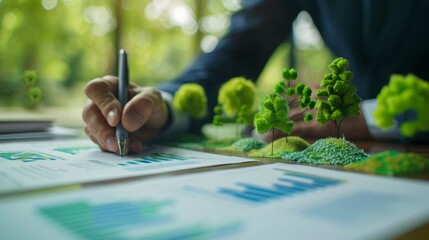 Sustainable Investment Planning with Generative AI