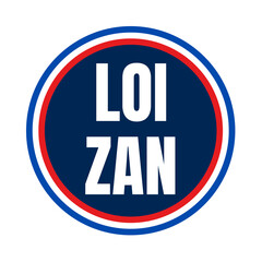 Symbole loi ZAN zéro artificialisation nette en France
