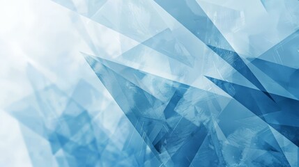 Abstract Blue Geometric Background, Modern Design Concept