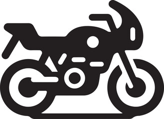 motorbike Vector icon illustration logotype color editable