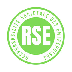 Symbole RSE responsabilité sociétale des entreprises	
