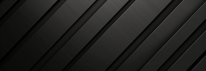 Ethereal Darkness: Minimalist Diagonal Lines on Black Background, High Resolution Abstract Art