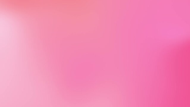 Abstract animated colorful pink gradient motion background video 4K