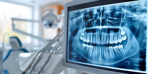 Cuttingedge dental clinic uses holographic . Concept Dental procedures, Holographic technology, Advanced treatments, Virtual reality in healthcare