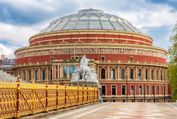 Royal Albert Hall building in London, UK