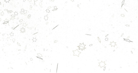 Plummeting Christmas Sparkles: Captivating 3D Illustration of Descending Holiday Star Glitters