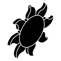 An icon design of sunflower 