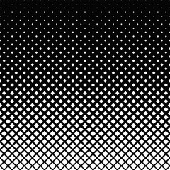 Abstract diagonal square pattern background design - monochrome vector graphic