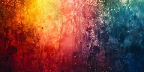 Fototapeta premium Vintage-Style Wallpaper with Gradient Colors Noise Effect and Grainy Texture from the 70s. Concept 70s wallpaper, vintage style, gradient colors, noise effect, grainy texture
