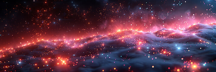 Vibrant Tech Fusion Illustration - High-Res Digital Art for Commercial Use