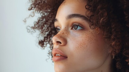 mulatto girl.
