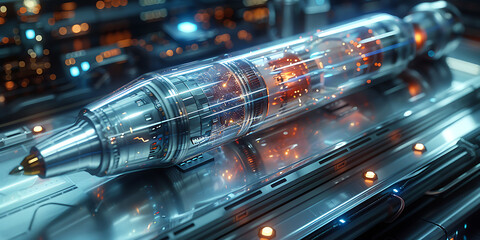 Gunmetal Pen Meets Quantum Innovation