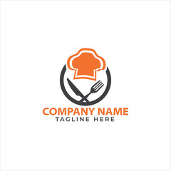 Food logo - cooking logo - restaurant logo - chef logo
