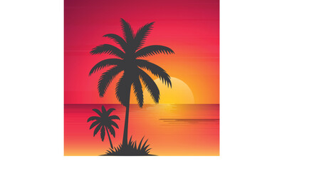 Obraz premium tree on the beach