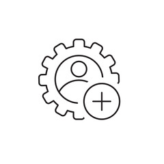 Skills icon icon design, isolated on white background, vector illustration