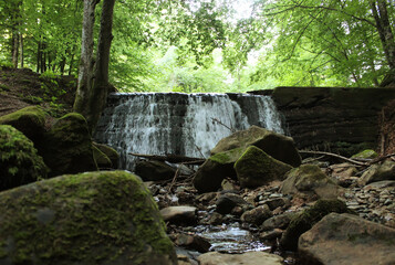 Waterfall in the forest, Jastrebac - Serbia