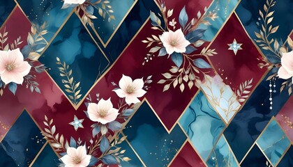3d decorative floral  colorful background wallpaper