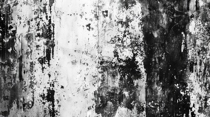 Fototapeta premium Abstract black and white textured grunge background for printing and design purposes