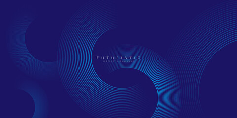 Futuristic Geometric Background: Abstract Digital Design with Modern Shapes