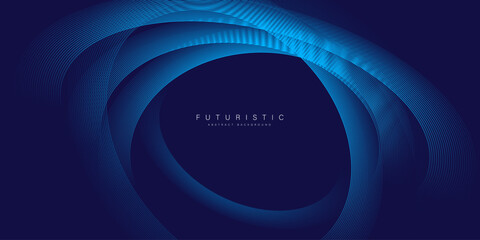 Futuristic Geometric Background: Abstract Digital Design with Modern Shapes