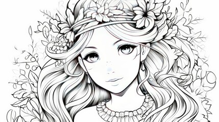 Fototapeta premium portrait of a girl