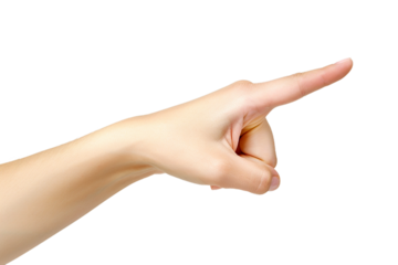 A PNG image displays a woman's hand showing a finger gesture