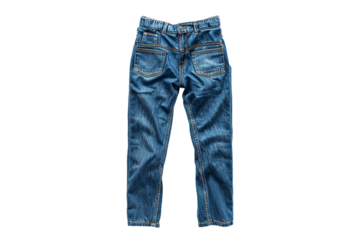 A PNG image presents a denim pants jeans mockup