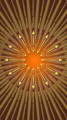 Obraz premium Radial Star Texture Background: Dynamic and Vibrant Abstract Pattern